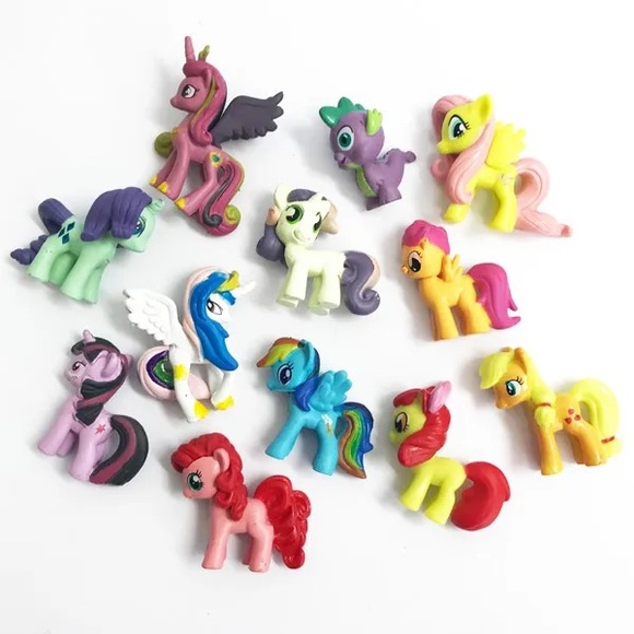 $15/w/purchase 5 pack‎ My little pony figurines 5 pieces kids toys mystery box - Picture 2 of 6